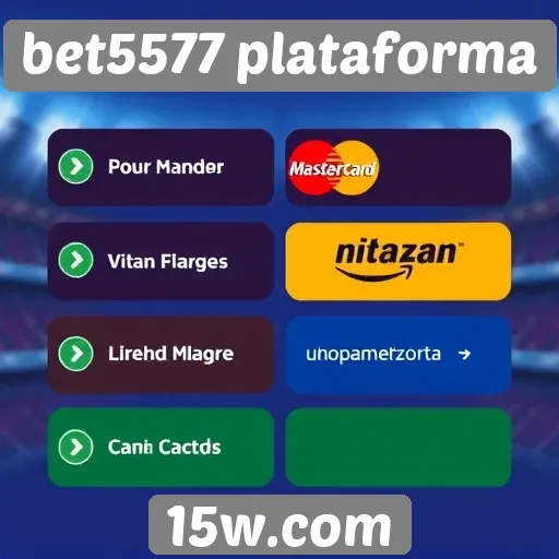 Métodos de pagamento disponíveis na bet5577